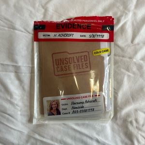 Unsolved Case Files Murder Mystery Game